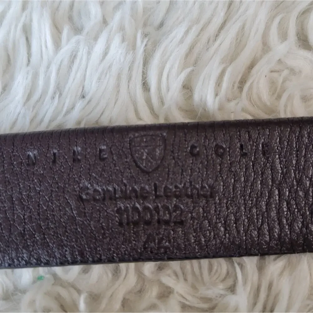 Nike Golf Genuine Leather Brown Belt Size 44